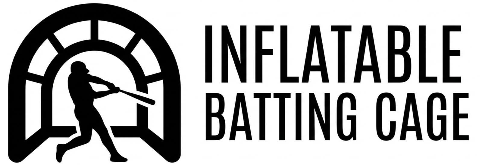 Inflatable Baseball Batting Cage logo